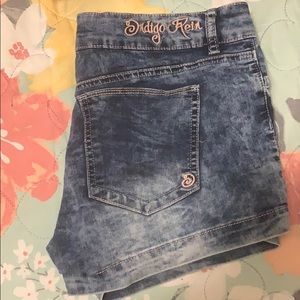 Blue Jean shorts. Never worn